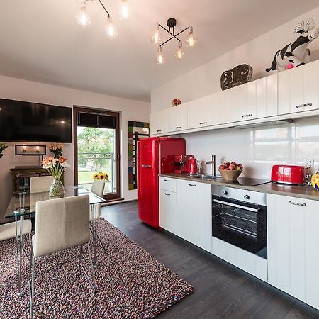 Apartment River Haven Gdańsk Eksteriør billede