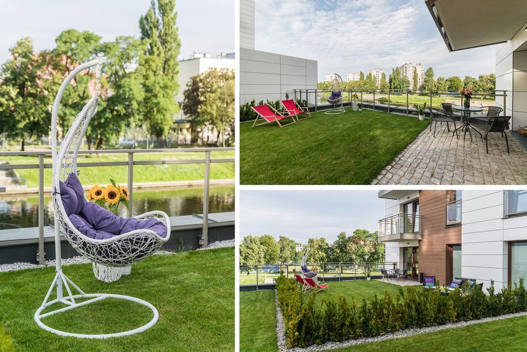 Apartment River Haven Gdańsk Eksteriør billede