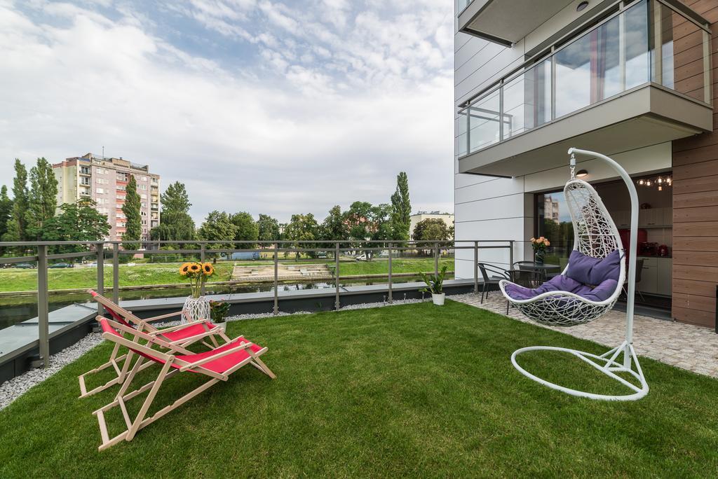 Apartment River Haven Gdańsk Eksteriør billede