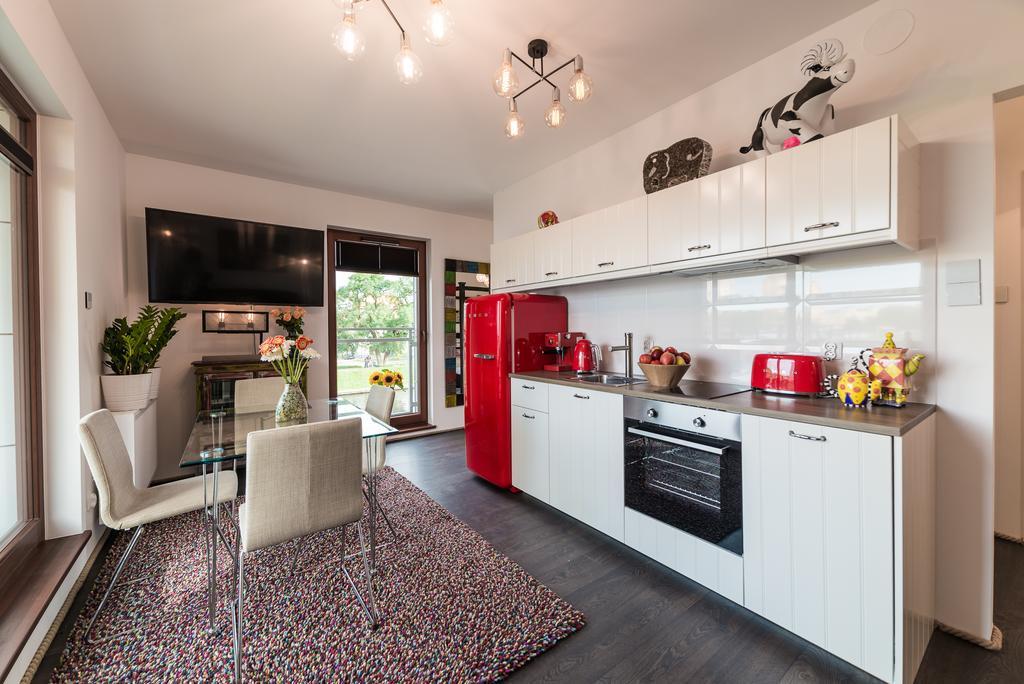 Apartment River Haven Gdańsk Eksteriør billede